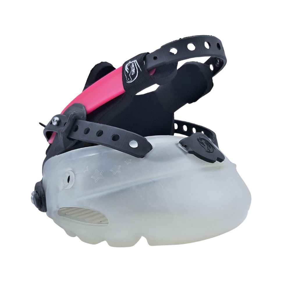 EXPLORA MAGIC hoof boot (Transparent & Pink)