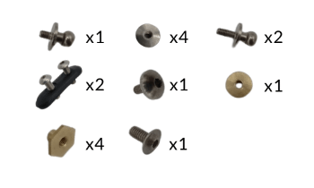 Tornilleria para una bota Magic